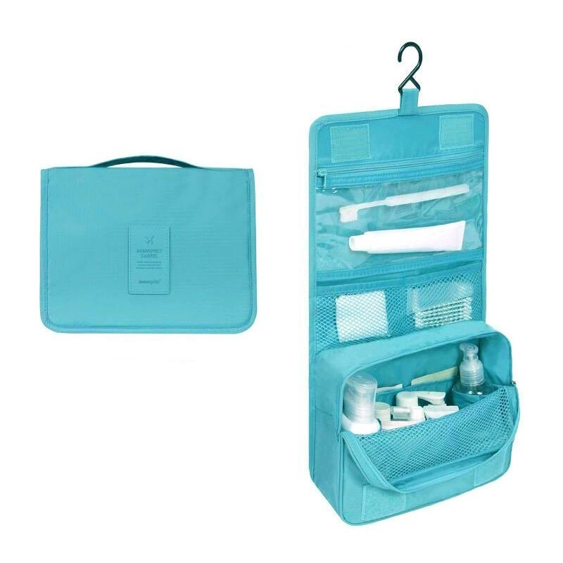 Ladies Wash Bag Toiletry handbag Hanging Travel Case Cosmetic Make Up Pouch Kit