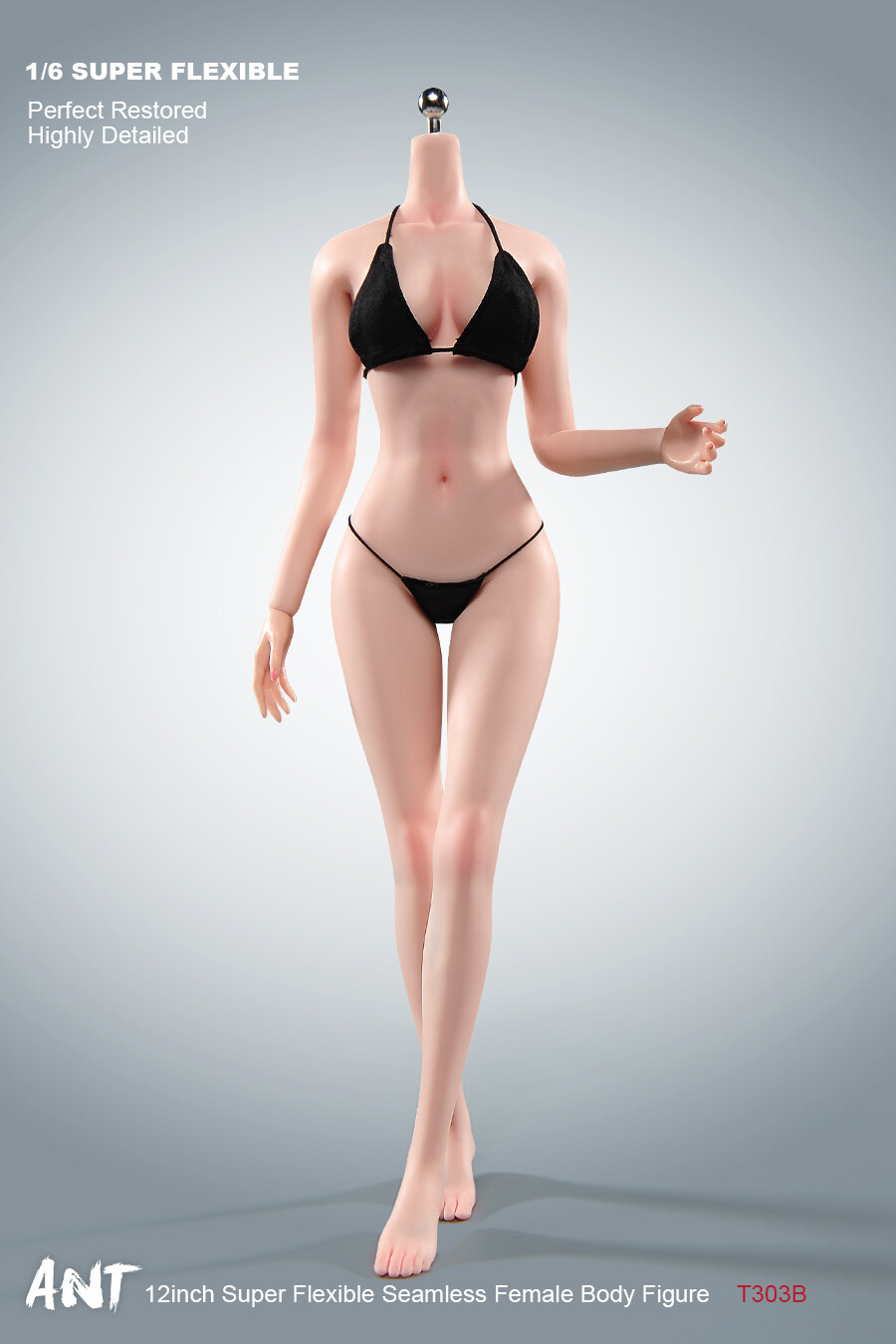 US STOCK 1/6 Makeup Details Seamless Female Action Figure Body Hands Shape Model