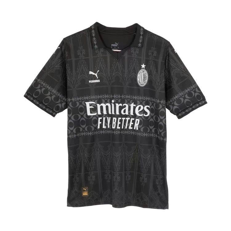 AC Milan Football Soccer Shirt Puma x Pleasures 4th Kit 2023 2024 M Fourth New - Picture 24 of 24