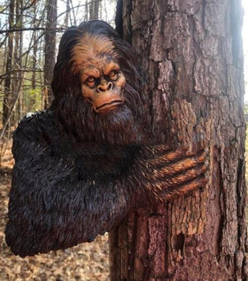 Bigfoot 3D Resin Tree Decoration