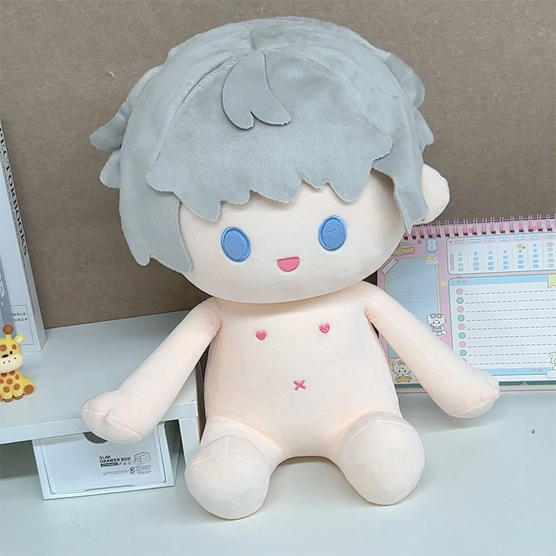Muñeca de algodón sentada 40 cm juguete de peluche figura juguete de peluche regalo - Imagen 27 de 75