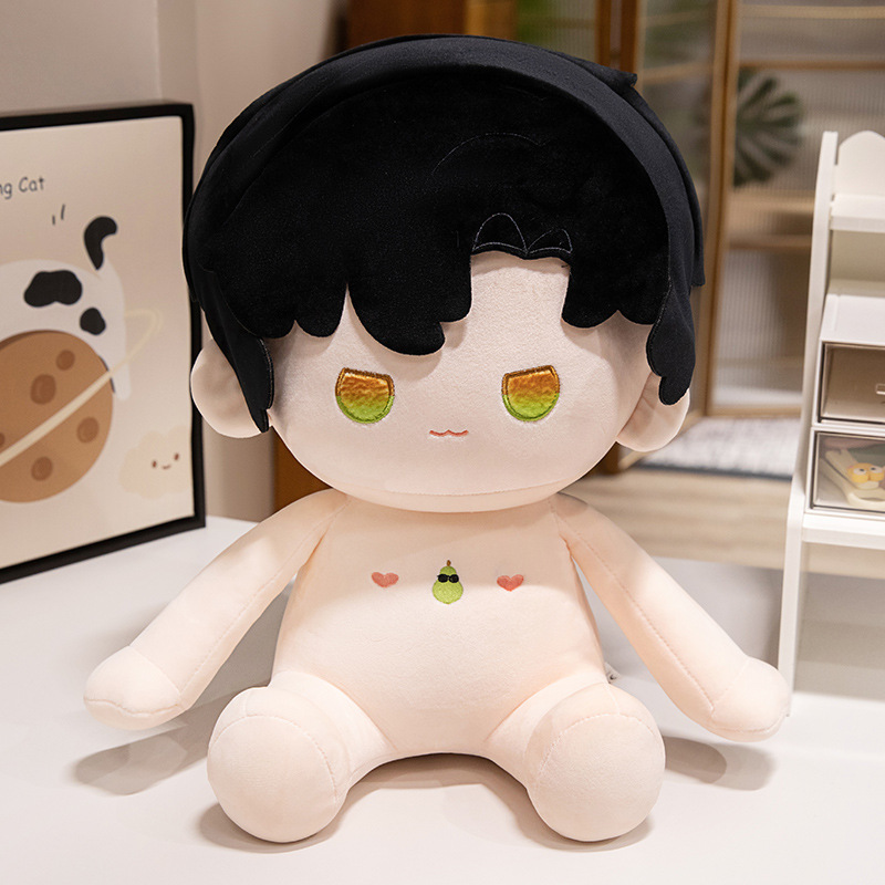 Muñeca de algodón sentada 40 cm juguete de peluche figura juguete de peluche regalo - Imagen 35 de 75