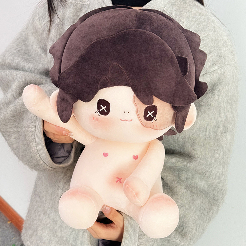 Muñeca de algodón sentada 40 cm juguete de peluche figura juguete de peluche regalo - Imagen 57 de 75