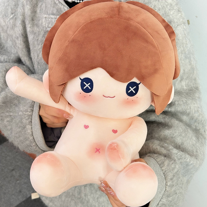 Muñeca de algodón sentada 40 cm juguete de peluche figura juguete de peluche regalo - Imagen 48 de 75