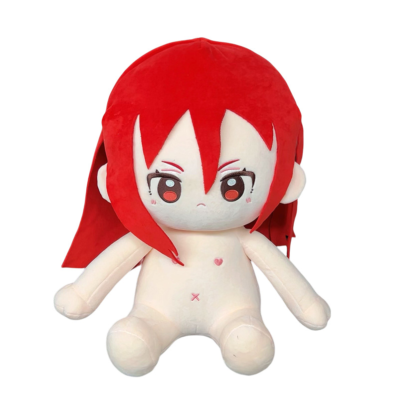 Muñeca de algodón sentada 40 cm juguete de peluche figura juguete de peluche regalo - Imagen 65 de 75