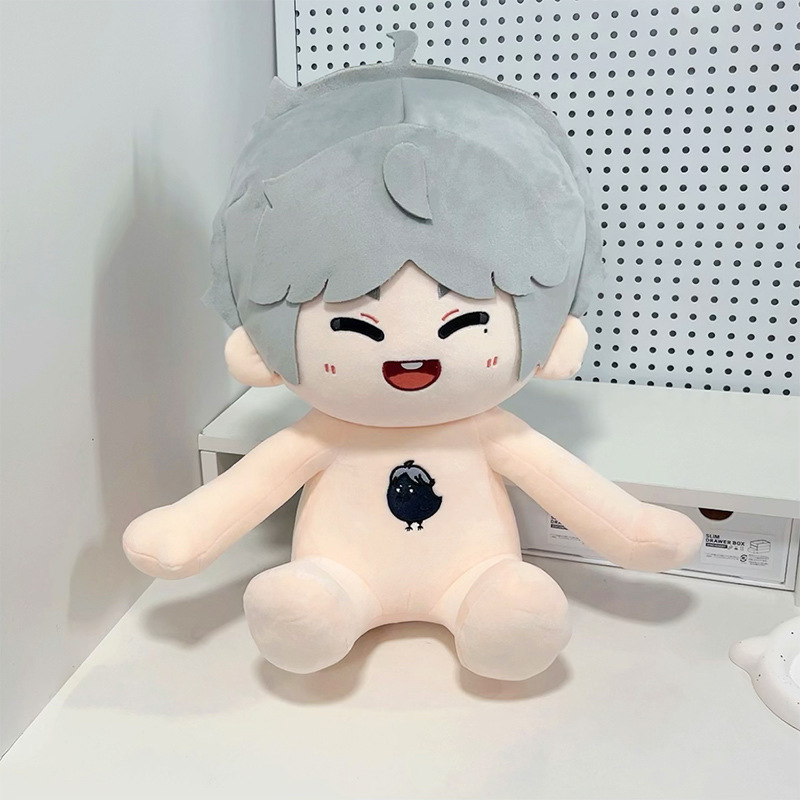 Muñeca de algodón sentada 40 cm juguete de peluche figura juguete de peluche regalo - Imagen 67 de 75
