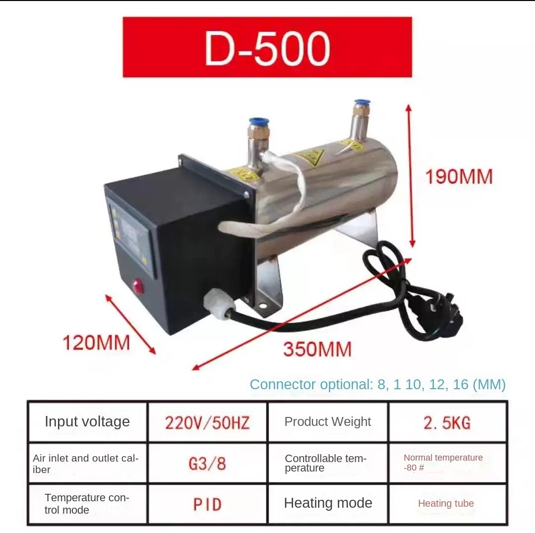 Pipe Gas Heater Compressed Air Heater Electrostatic Spraying Nitrogen Heater - Picture 9 of 10