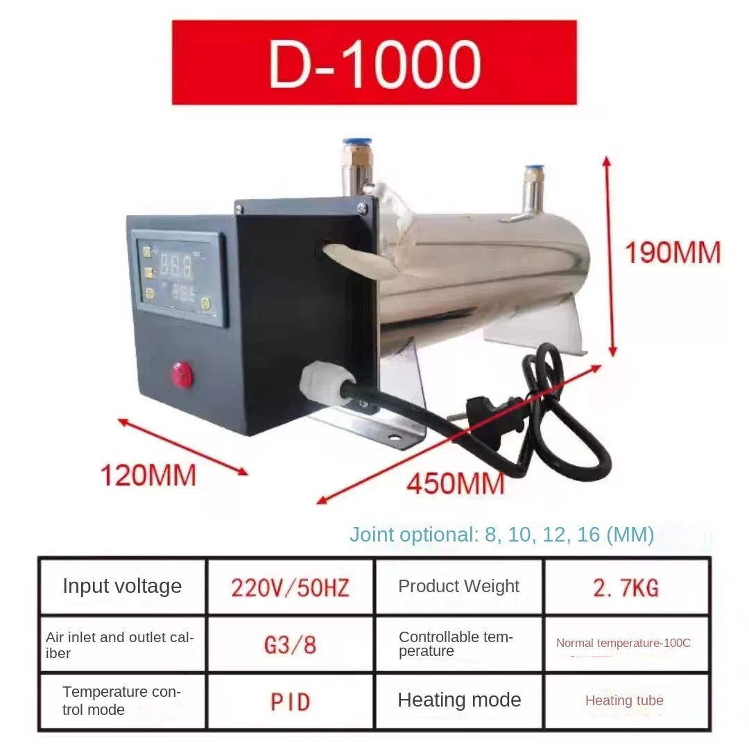 Pipe Gas Heater Compressed Air Heater Electrostatic Spraying Nitrogen Heater - Picture 10 of 10