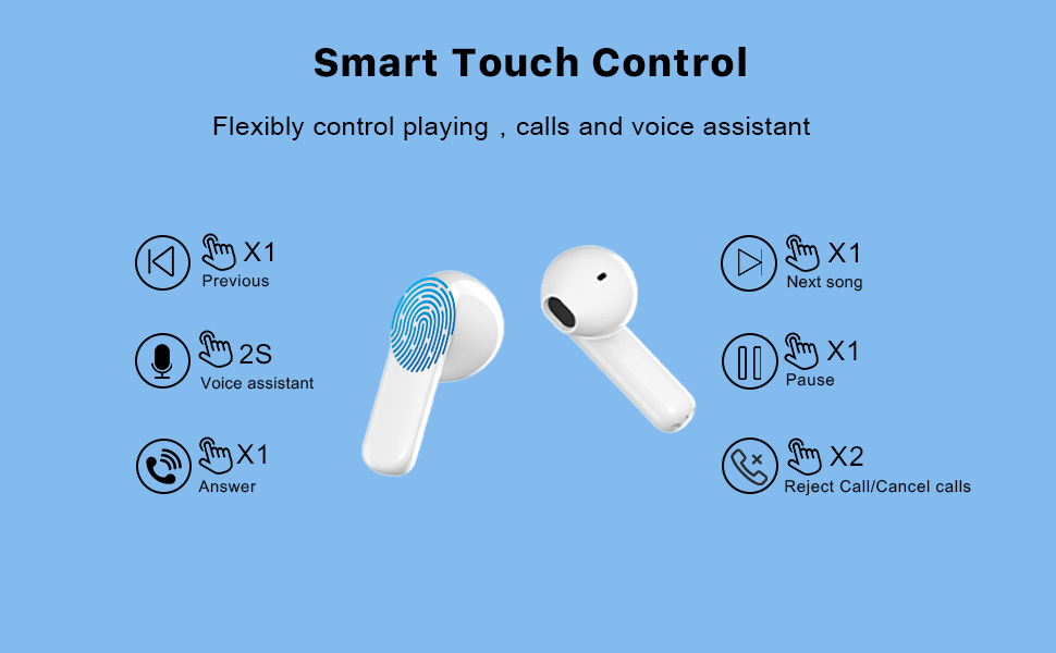 wireless earbuds for iphone;waterproof earbuds;ear buds noise cancelling bluetooth earbuds