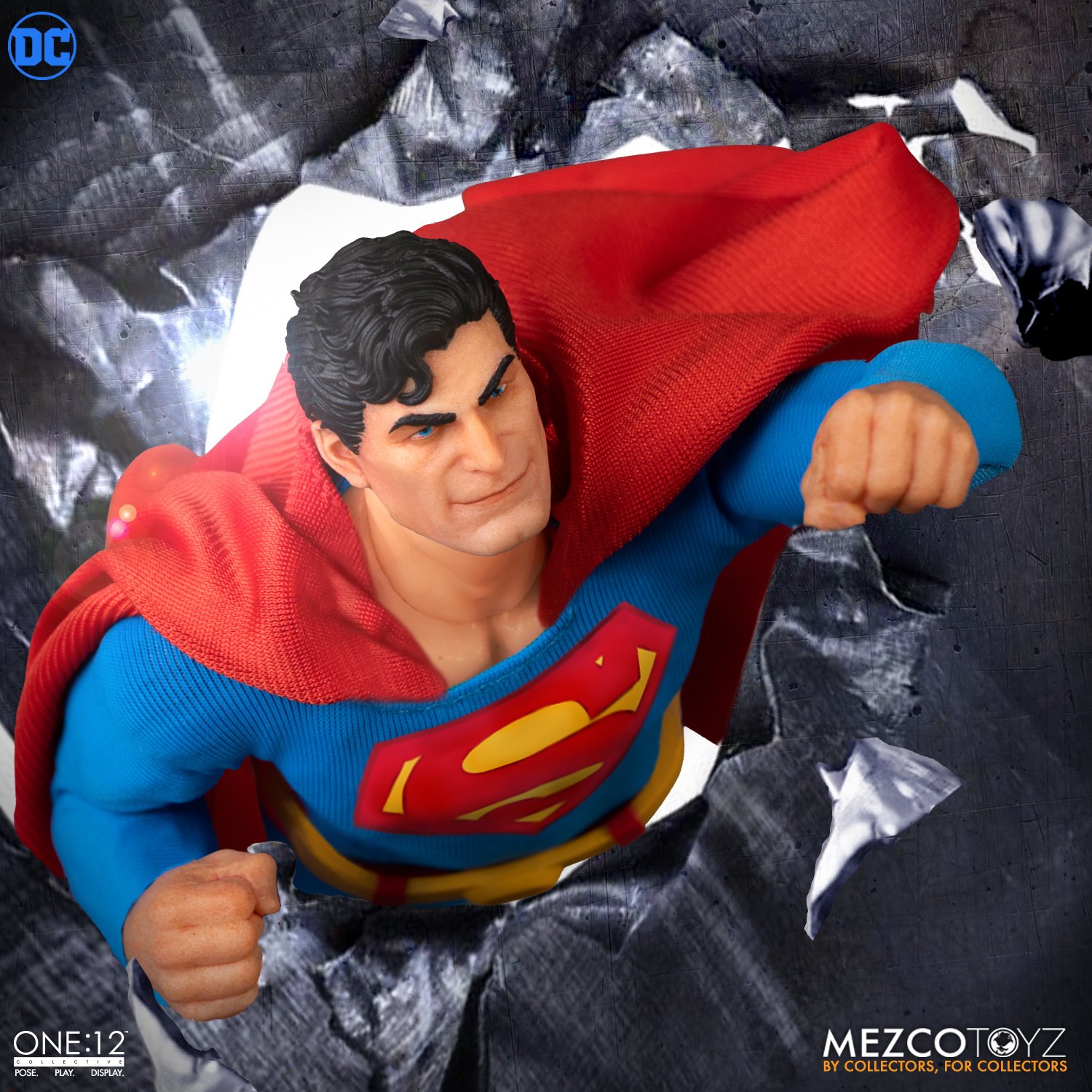 Mezco One:12 Collective DC Universe Superman Man of Steel Edition