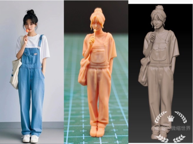 1/64 1/87 1/43 1/72 1/35 1/32 Niña Hombre Miniaturas Escena Figuras Modelo Para Coches - Imagen 8 de 10