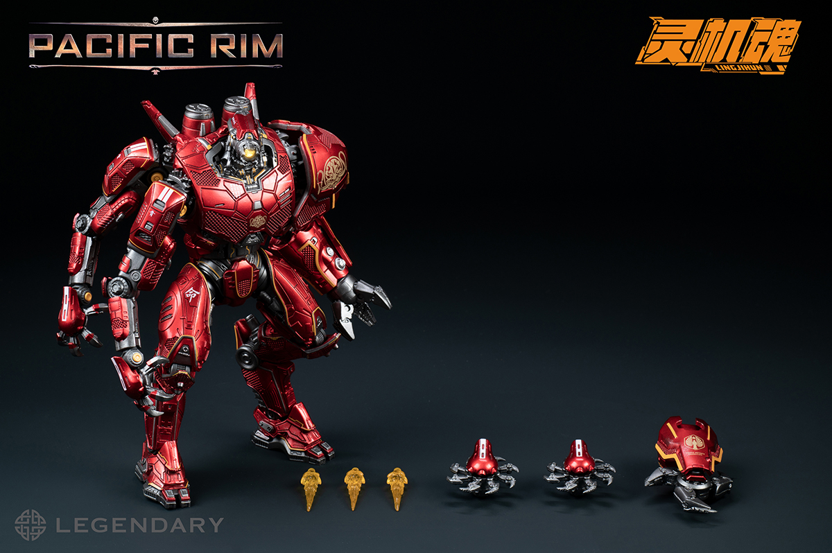 PACIFIC RIM Crimson Typhoon Jaeger 7.48 Inch Action Figure
