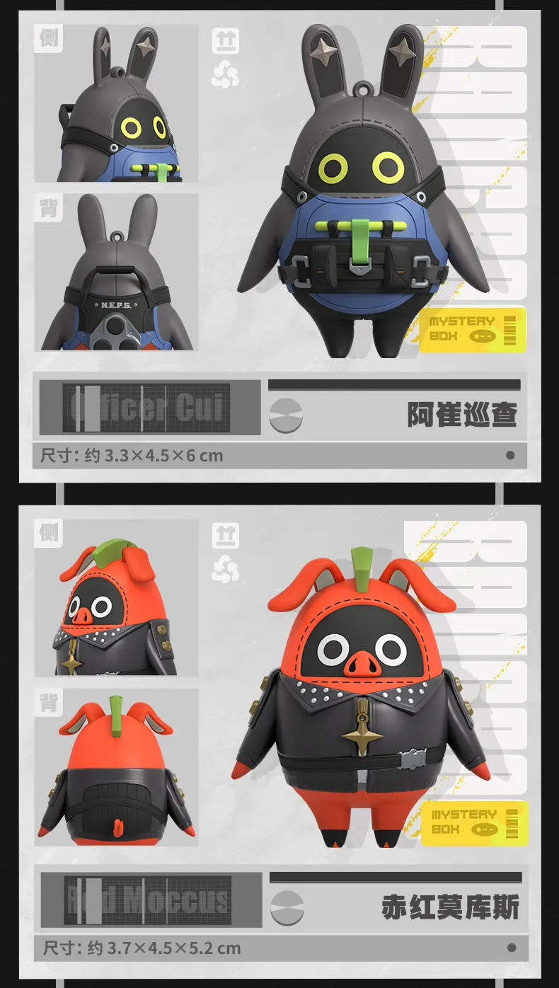 Official Zenless Zone Zero ZZZ Bangboo Doll PVC Figure Blind Box