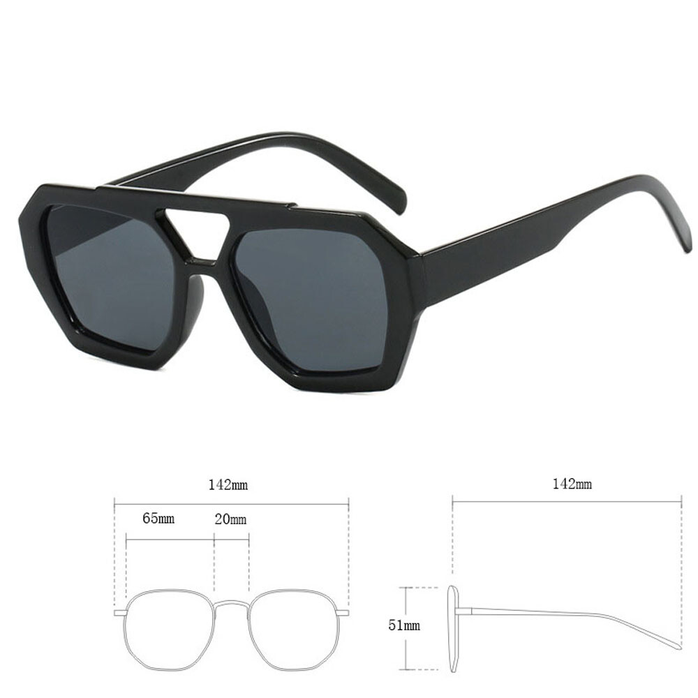 Retro Aviation Pilot Sunglasses Men Women Outdoor Beach Eyewear Shades UV400 UK - Bild 18 von 24