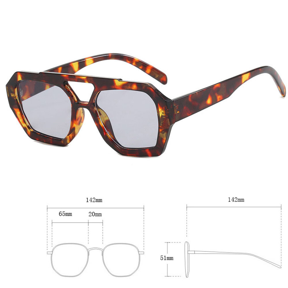 Retro Aviation Pilot Sunglasses Men Women Outdoor Beach Eyewear Shades UV400 UK - Bild 22 von 24