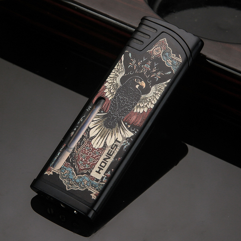 Red Flame Visual Window Refillable Gifts
