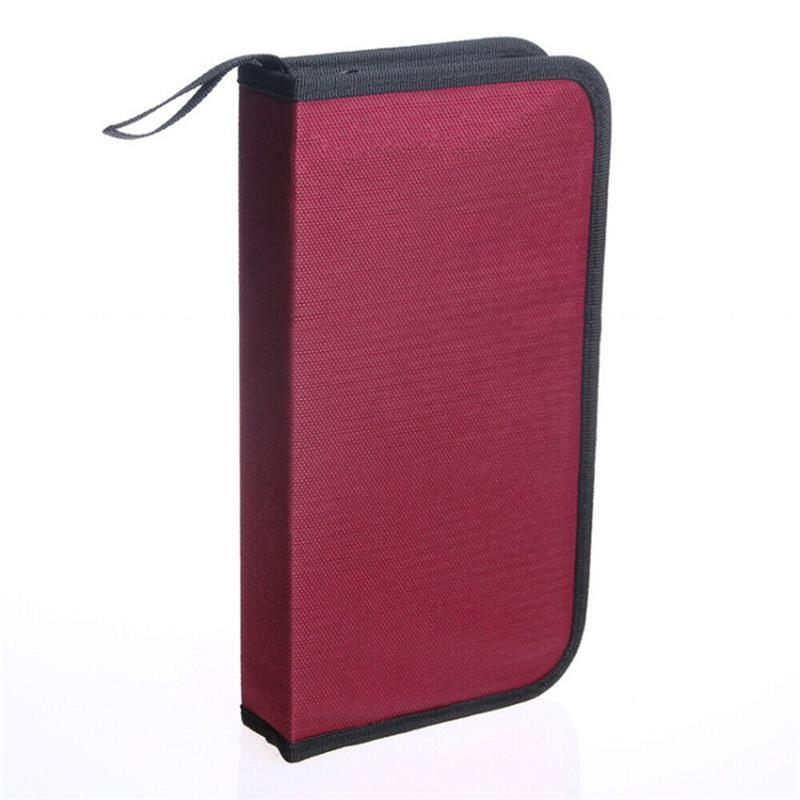 80-Sleeve Disc DVD CD Disc Holder Carry Case Protector Storage Bag Wallets^-^ - Picture 23 of 24