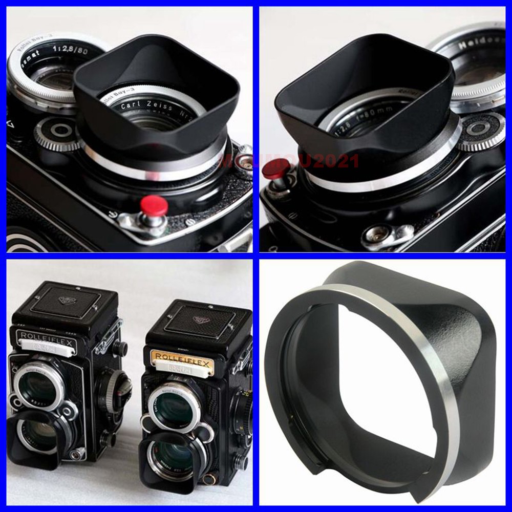 Bay III Metal Lens Hood For Rollei Rolleiflex Camera 2.8F 2.8C 2.8
