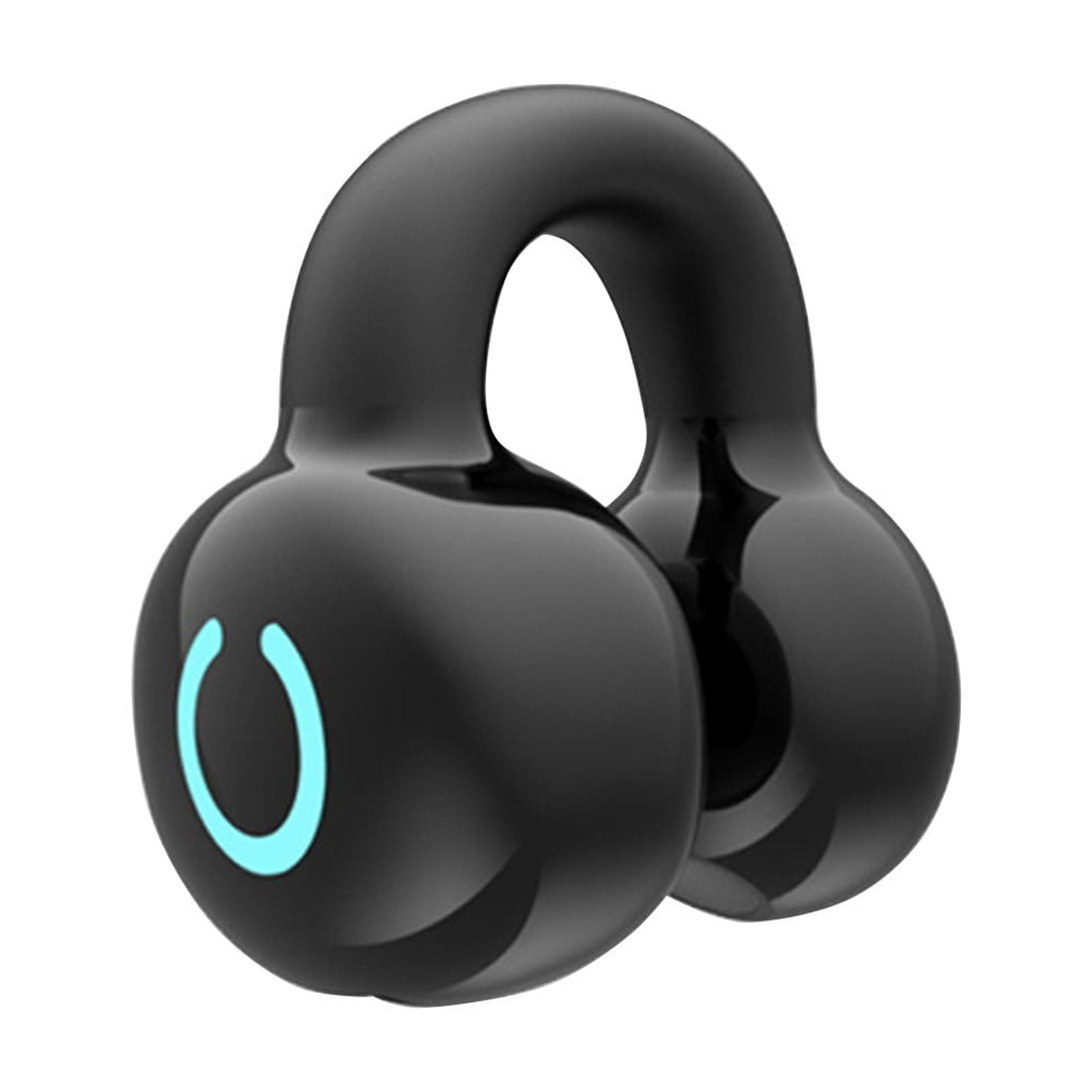 Bluetooth Headphones Open-Ear Design 33ft Range 10H Playtime Low La Single Ear