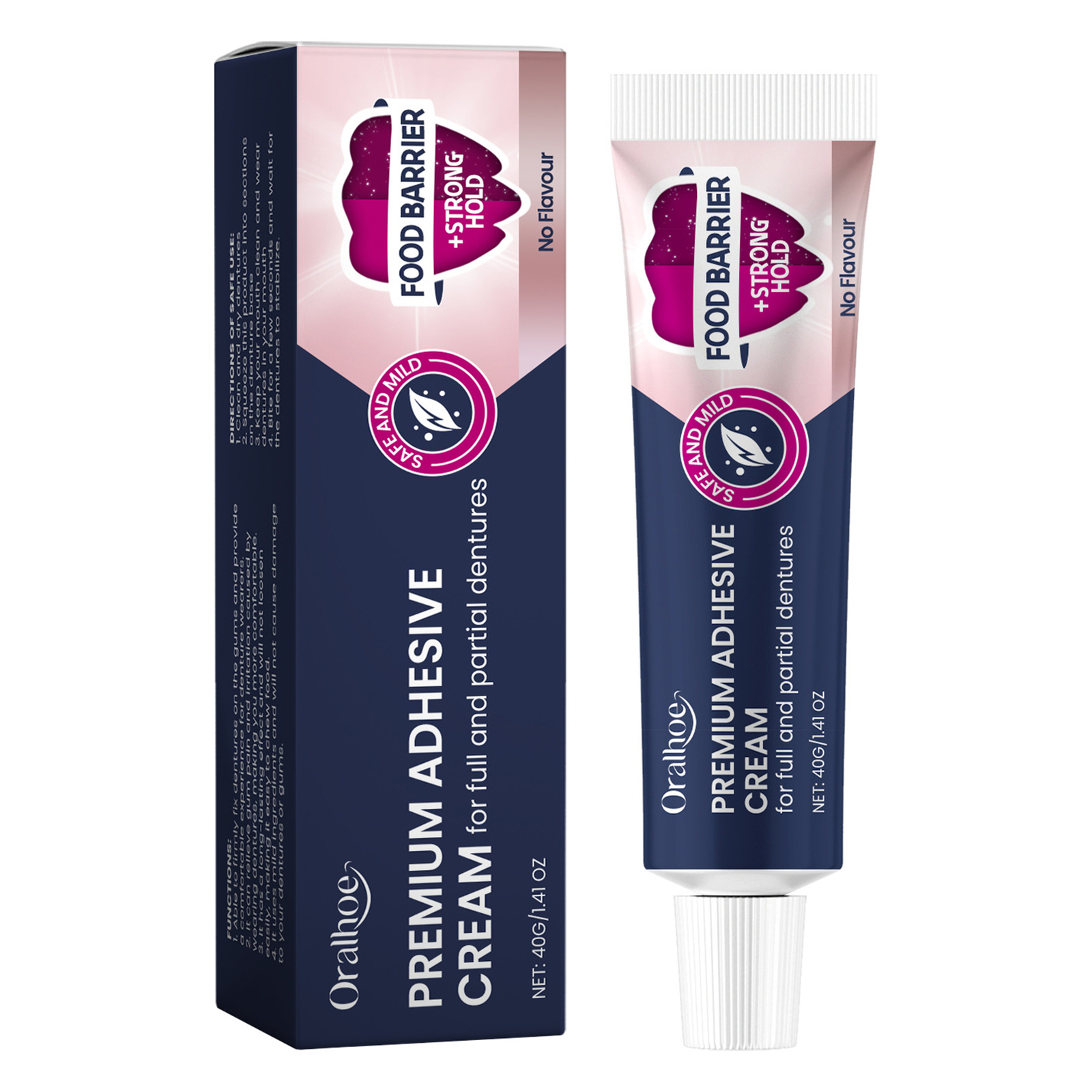 1-3pcs Premium Thermoplastic Denture Adhesive Strong-Denture-Adhesive NEW
