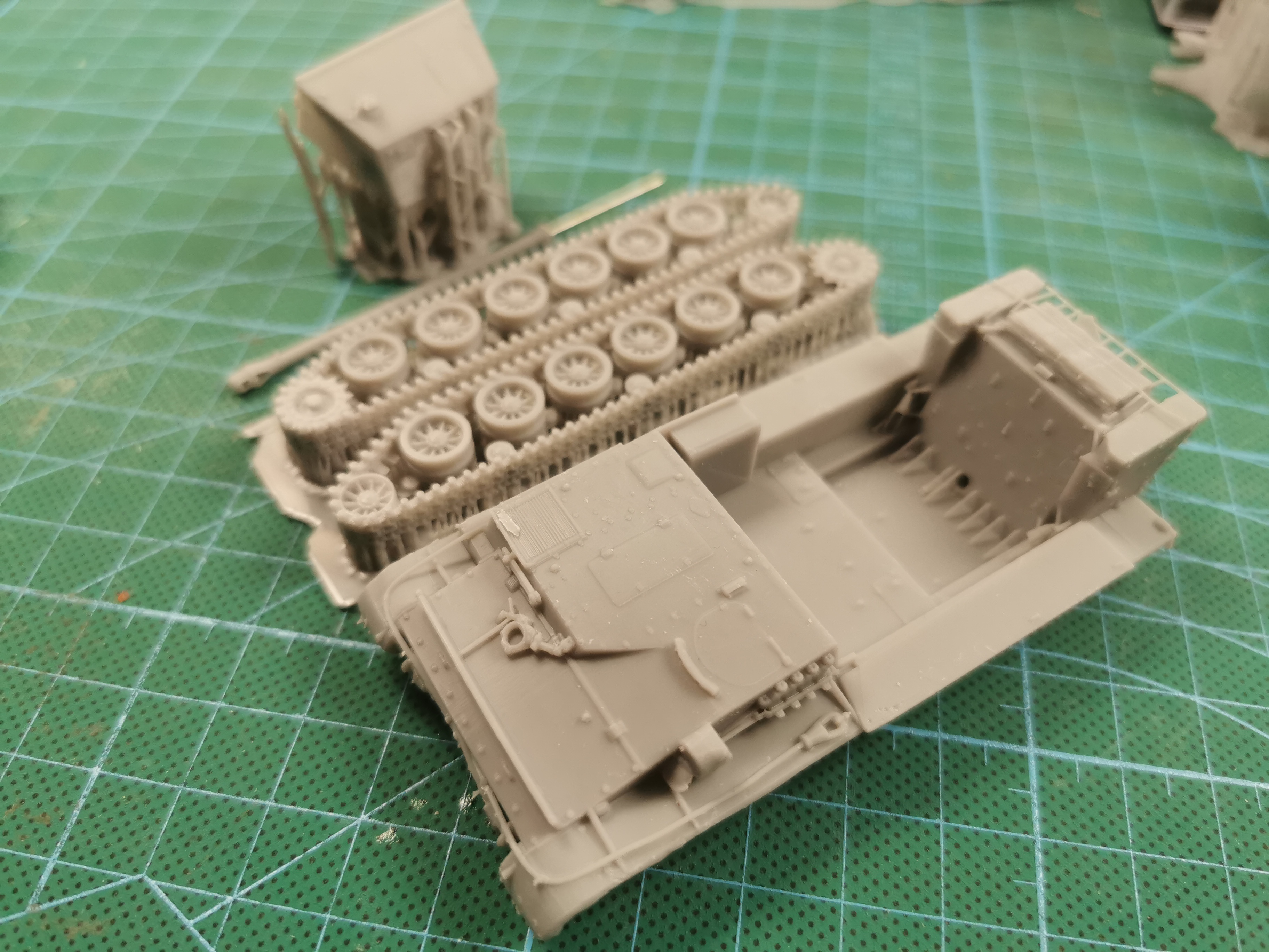 3D Printed KIT 1/72/35 Soviet SU-130PM/SU-100P Open-top tank destroyer - Picture 9 of 12