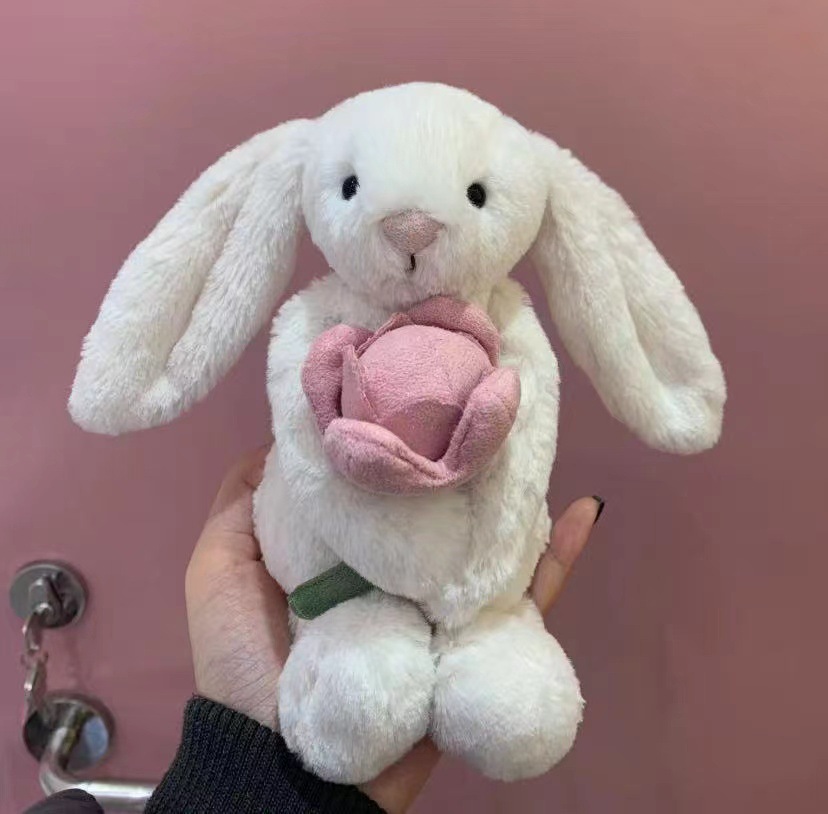 Muñeca Bonnie Rabbit 18Cm Conejo Floral Conejo Muñeca Juguete de Peluche Muñeca Cómoda Regalo - Imagen 26 de 39