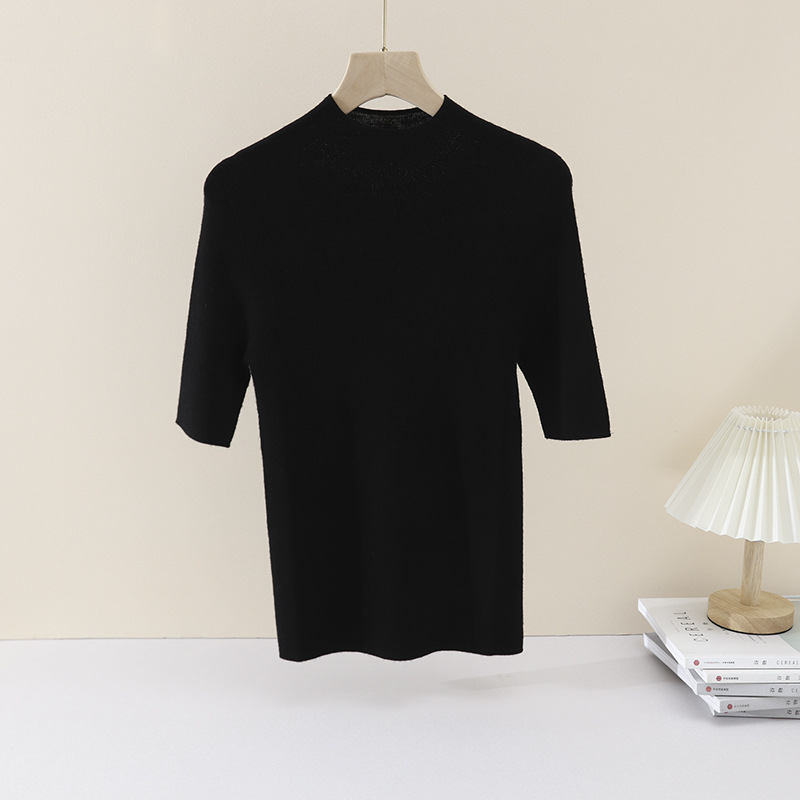Merino all wool ultra fine wool sweater for women, seamless one-piece ready to