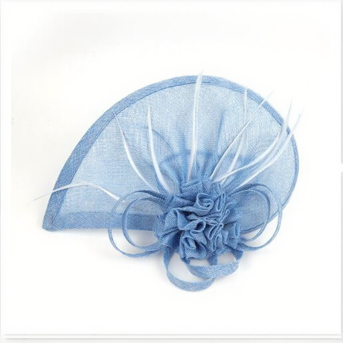 Nuevo Moda Boda Fascinador Sombrero Mujeres Cóctel Iglesia Flor Chpeau Prendas para la cabeza - Imagen 26 de 29