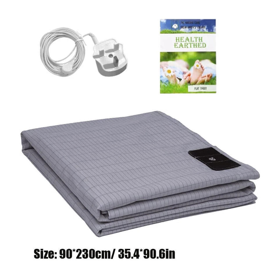 Bed Earthing Sheet Flat Fitted Grounding Sheet Mat To Improve Sleeping Health - Bild 16 von 19