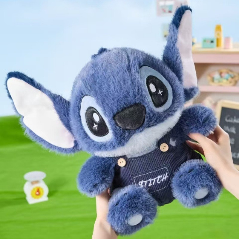 Stitch Hoodie Plush - Overalls Stuffed Toy Character - Picture 25 of 26