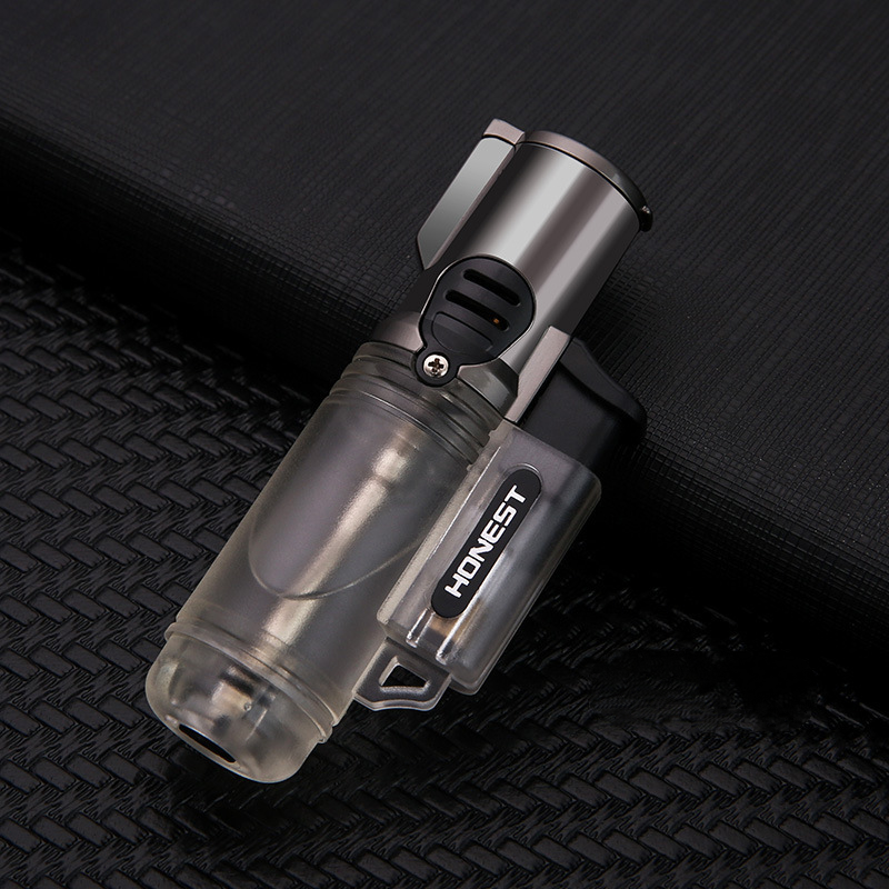 3 Flame Gas Cigarette Lighter Outdoors Cigar