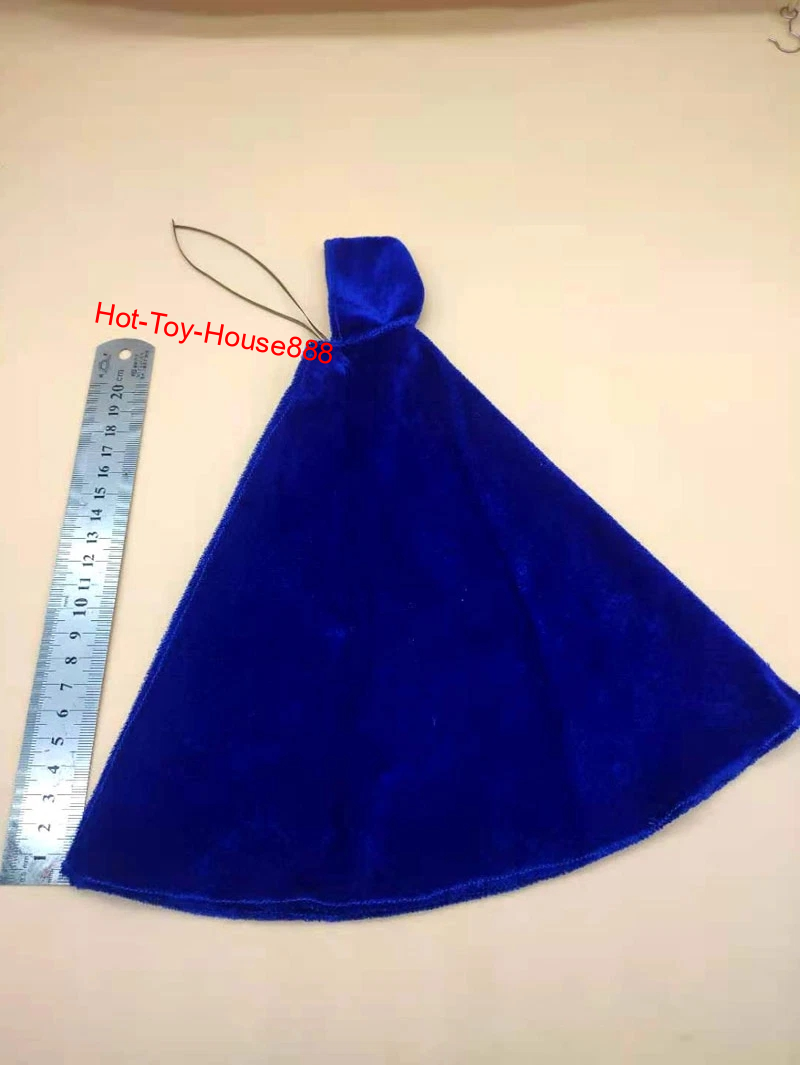 1/6 Scale Black Long Cloak Hooded Cape Model for 12" PH Jo Female & Male Body - Picture 7 of 7