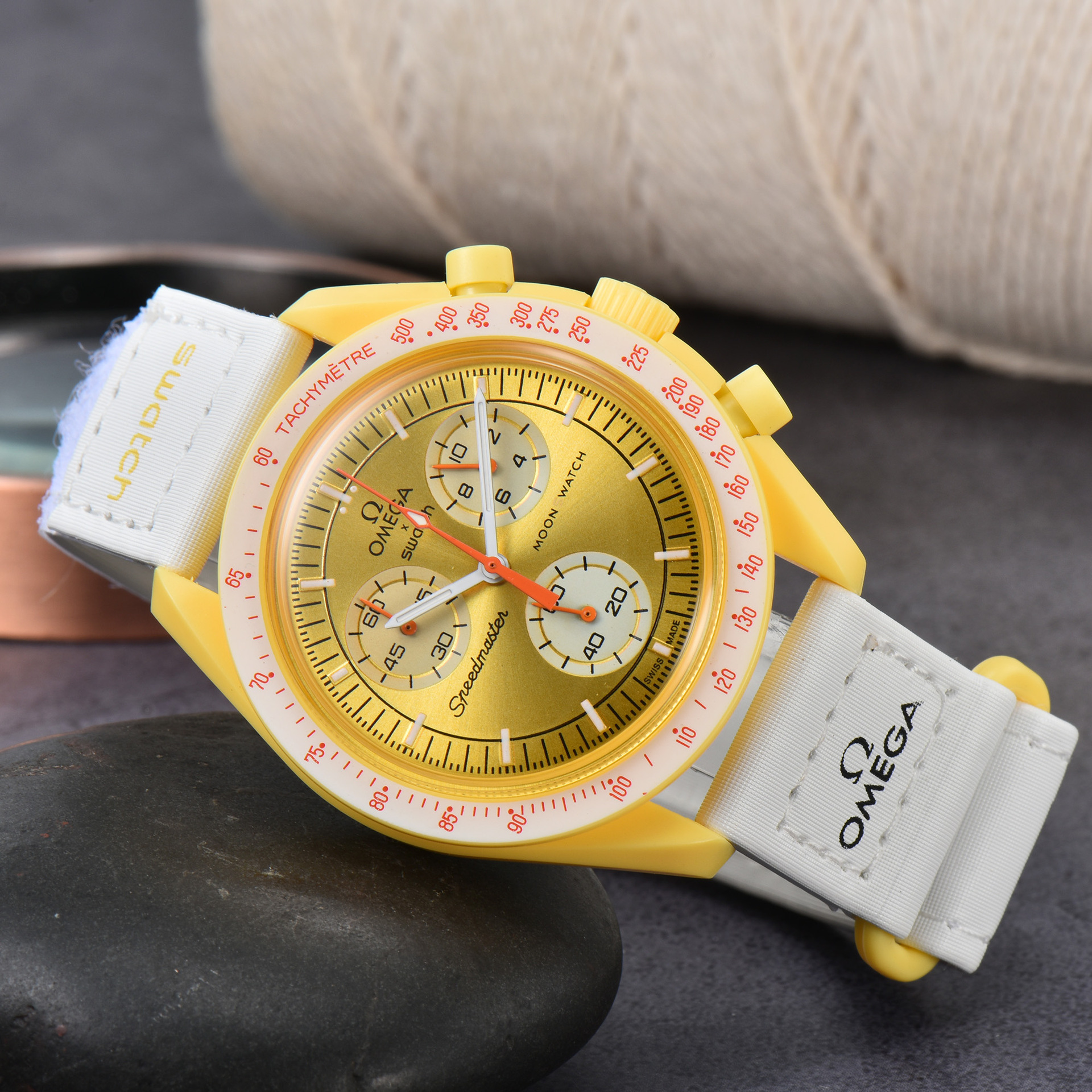 For Ω Hot Sale Joint Space Watch Quartz Men's Watch and Women's Watch 2025