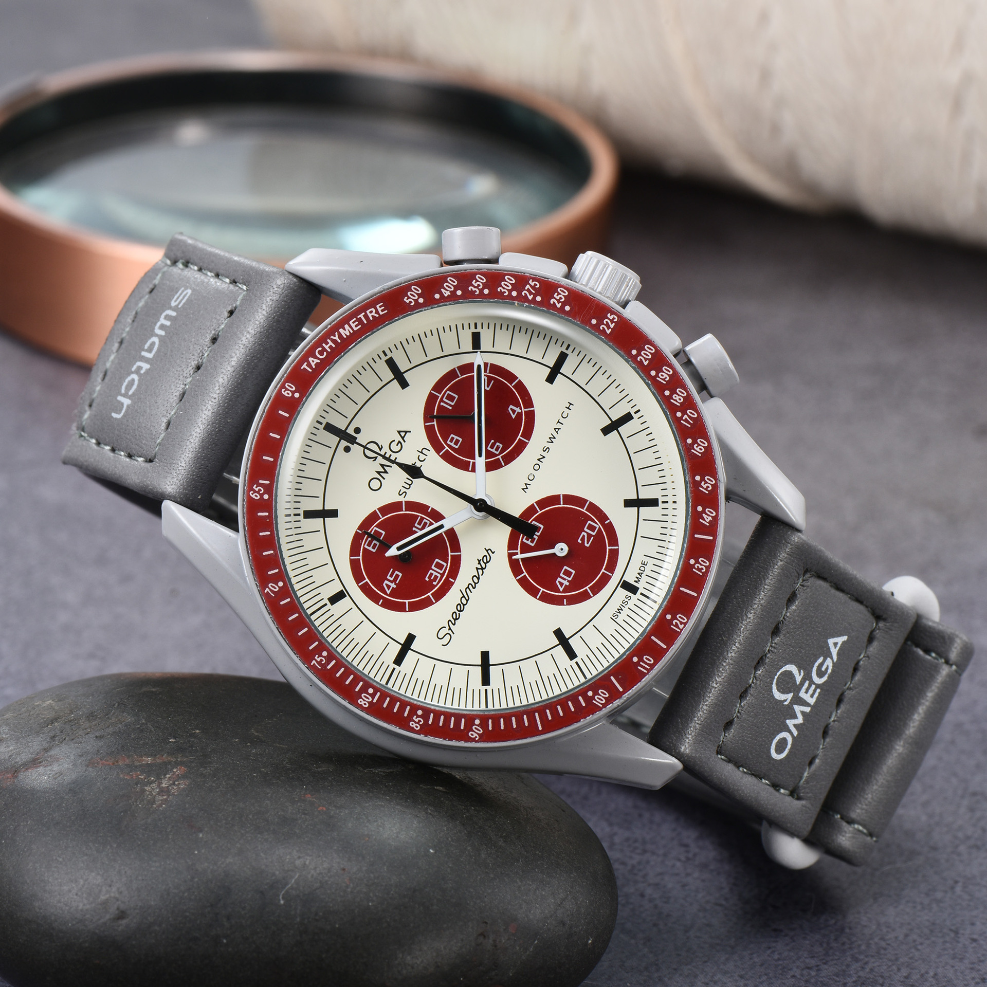 For Ω Hot Sale Joint Space Watch Quartz Men's Watch and Women's Watch 2025