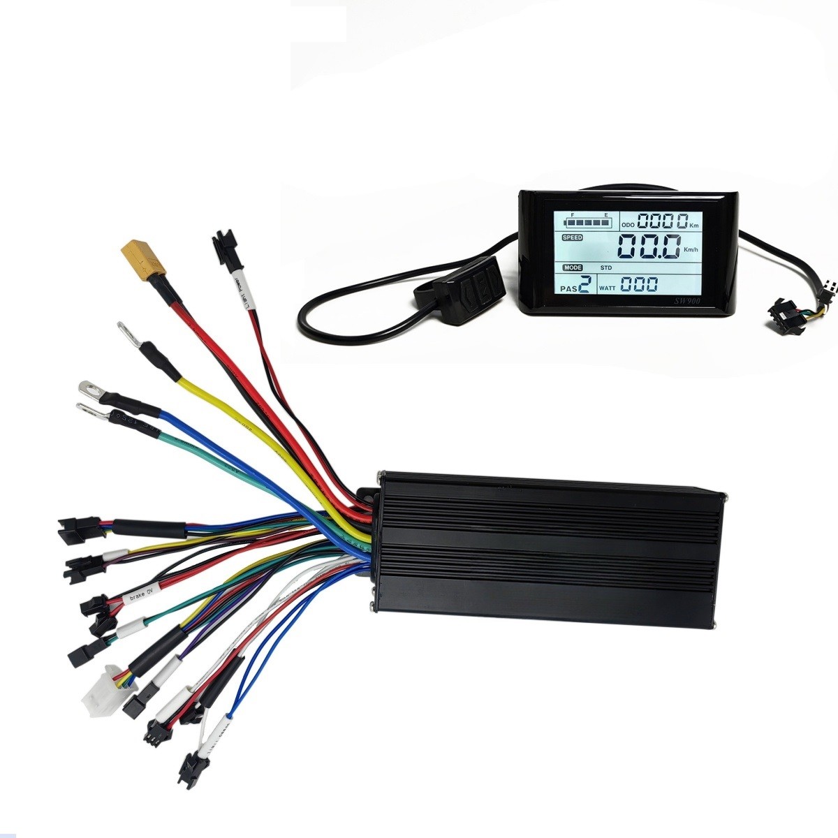 Ebike Controller Display 36V 48V 52V 750W 30A 3-Mode Sine Wave for Electric Bike - Picture 12 of 13