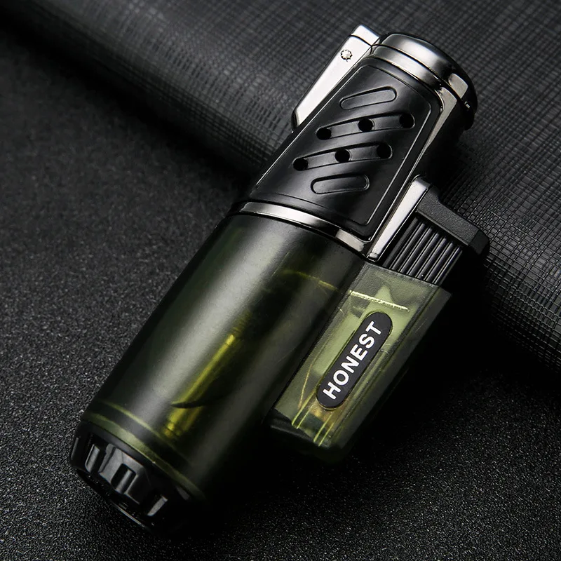 Gas Butane Refillable Torch Cigar Lighter
