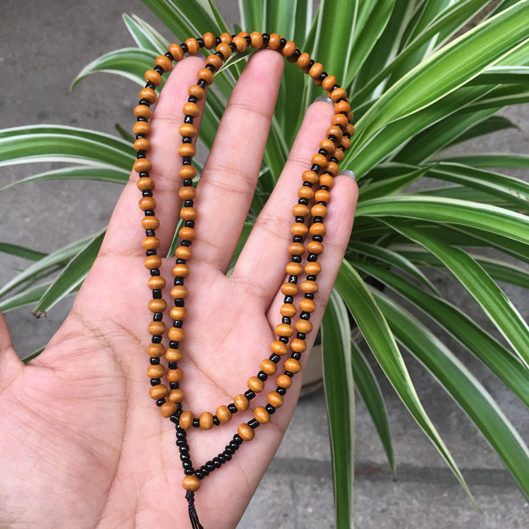 1Pc Handmade Olive Core Hanging Rope Bead Chain Olive Beard Pendant Hanging Rope