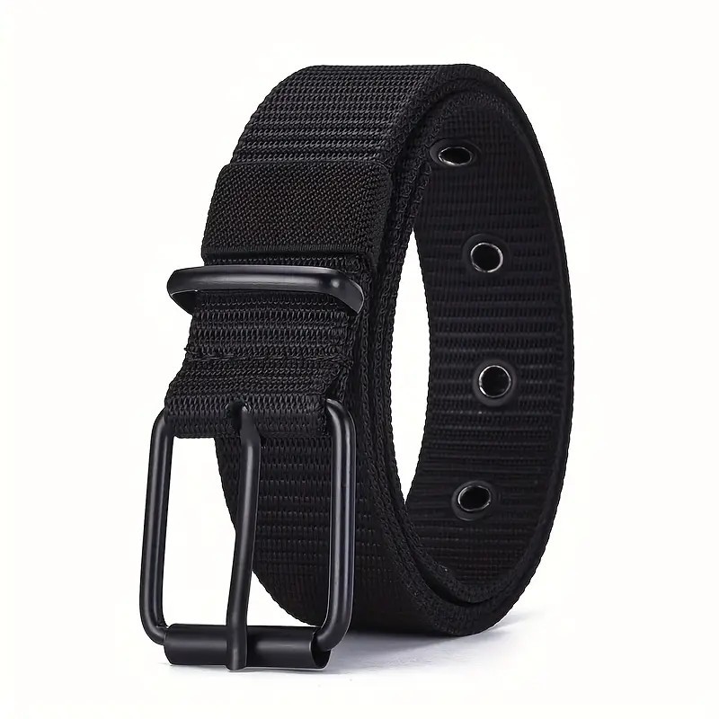 Men's Tactical Nylon Belt Heavy-Duty Canvas Quick Release Buckle Everyday - Picture 13 of 16
