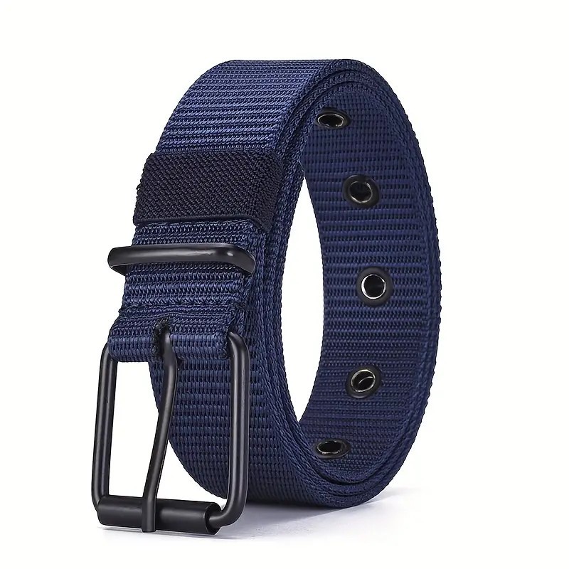 Men's Tactical Nylon Belt Heavy-Duty Canvas Quick Release Buckle Everyday - Picture 16 of 16