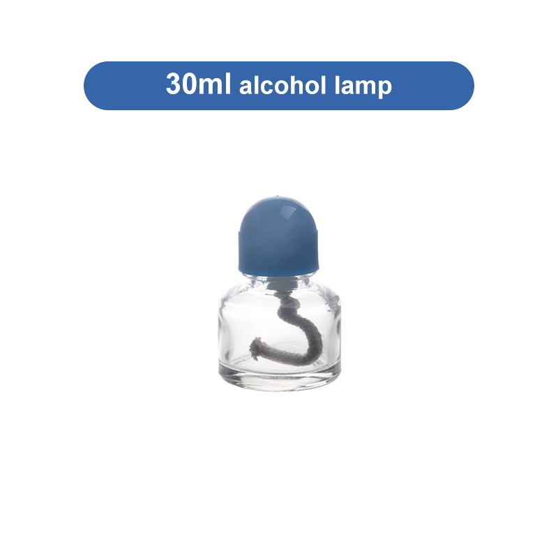30/60/150ml Dental Alcohol Lamp Burner Chemical Wax Type Alcohol Light Heating