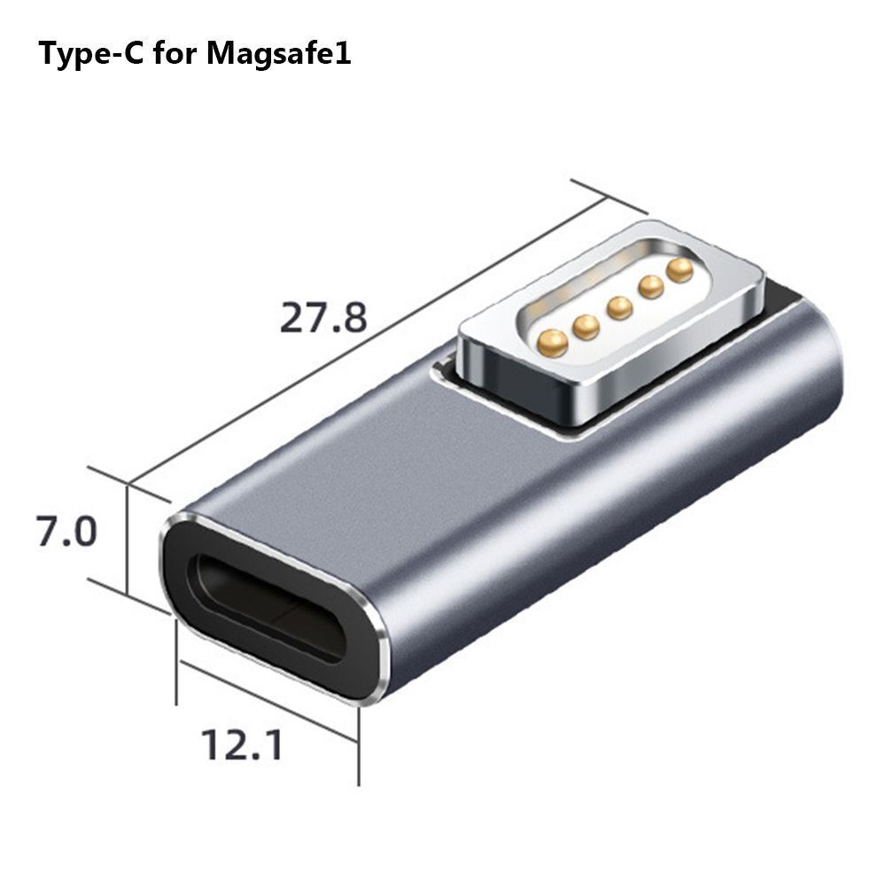 Schnellladen Adapter Typ C auf PD Magsafe 1 / 2 Für Macbook Pro, Air Magnetic - Bild 14 von 15