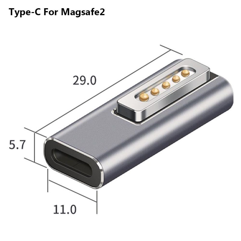 Schnellladen Adapter Typ C auf PD Magsafe 1 / 2 Für Macbook Pro, Air Magnetic - Bild 15 von 15