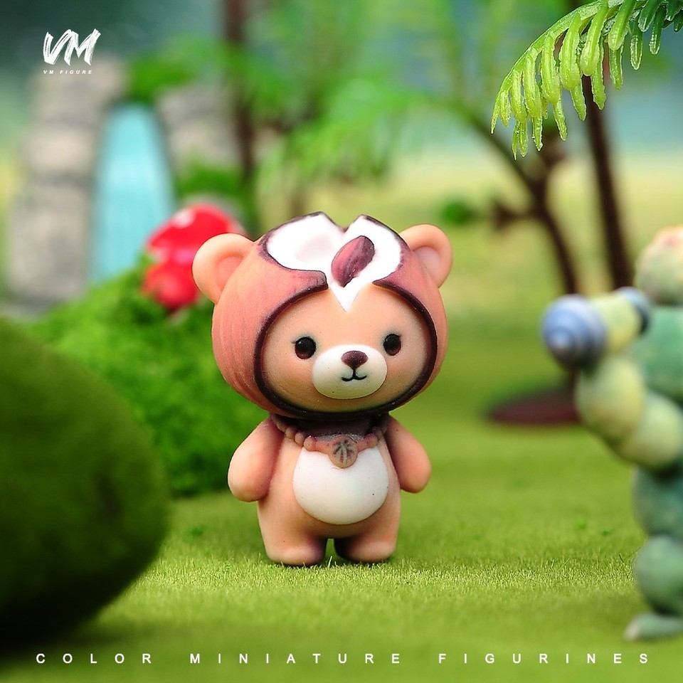 4 CM Szene Requisiten Früchte Tier Baby Mango Krokodil Otter Miniatur Figur - Bild 27 von 32