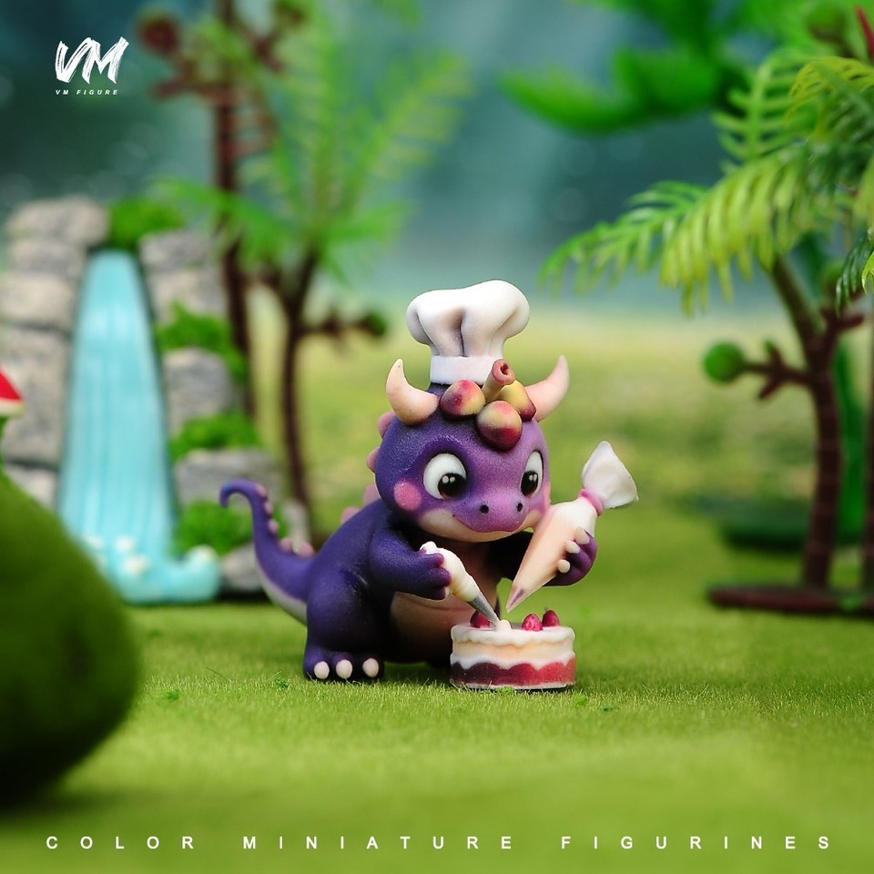 4 CM Szene Requisiten Früchte Tier Baby Mango Krokodil Otter Miniatur Figur - Bild 30 von 32