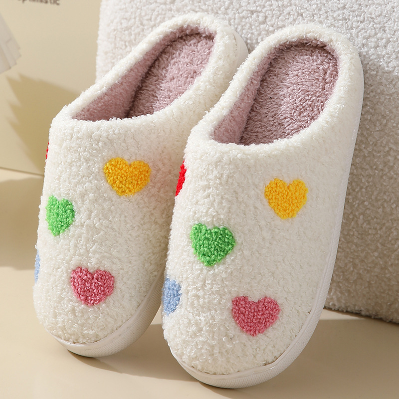 Women Men Halloween Fuzzy Curly Fur Winter Warm Lined House Shoes Soft Slippers - Picture 26 of 31