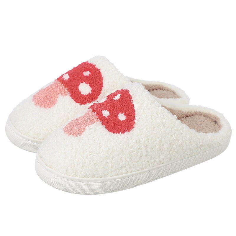 Women Men Halloween Fuzzy Curly Fur Winter Warm Lined House Shoes Soft Slippers - Picture 27 of 31