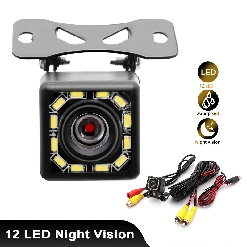 Universal HD Reversing Camera with Starlight Night Vision & Wide-Angle Lens