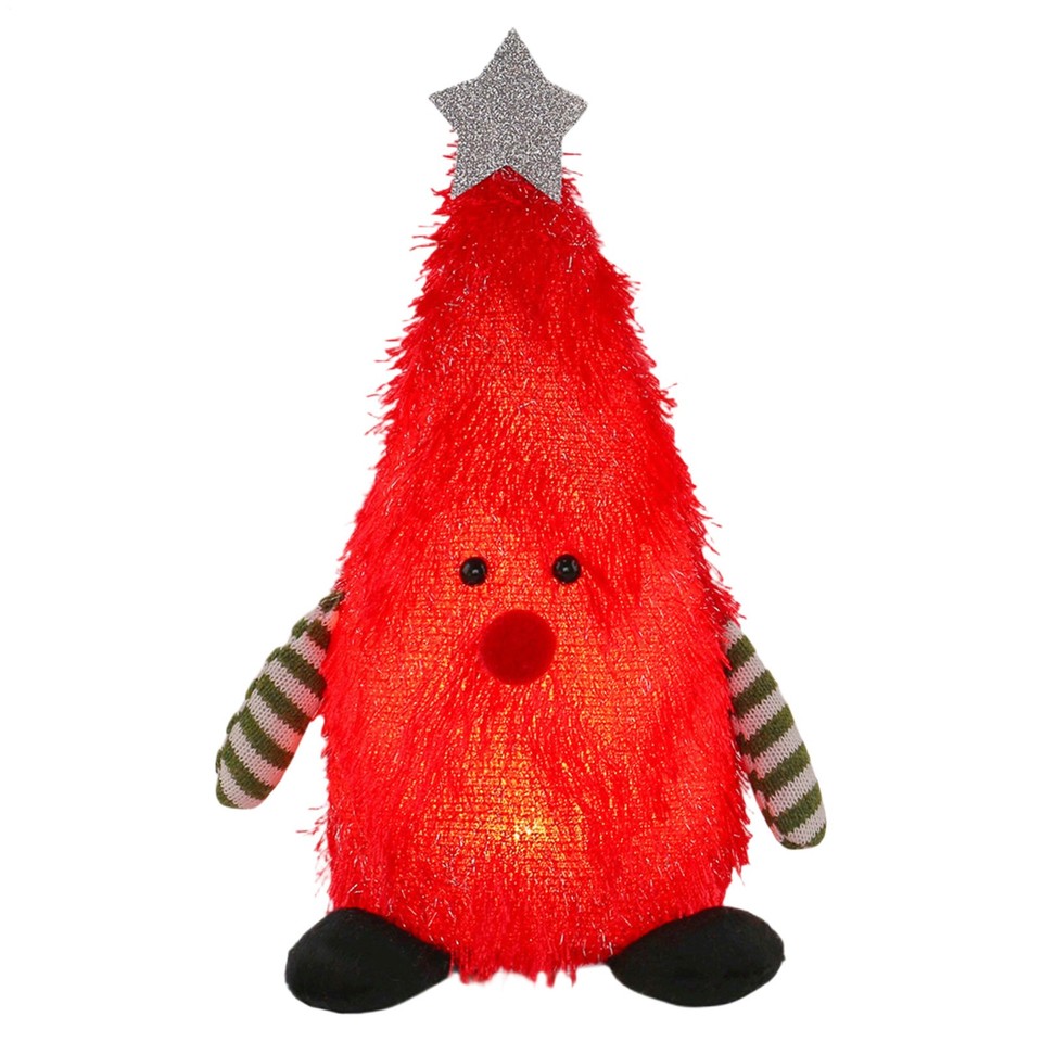 Lighted Christmas Dolls Light Up Christmas Doll Toy Holiday Desktop Decor - Picture 24 of 27