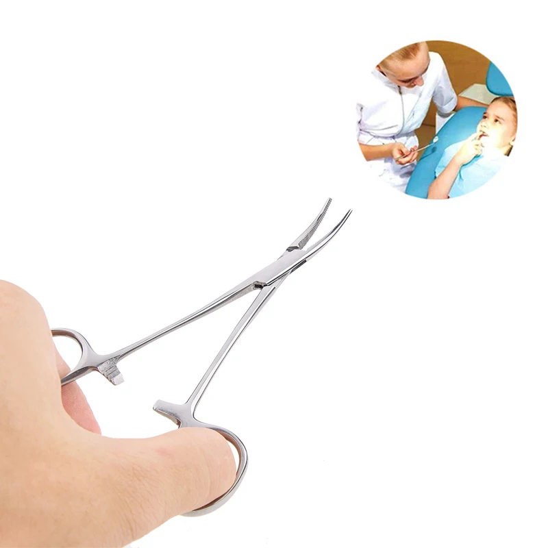 Dental Instruments Microhandle Mosquito Unhook Pliers  Forceps Straight Hemostat