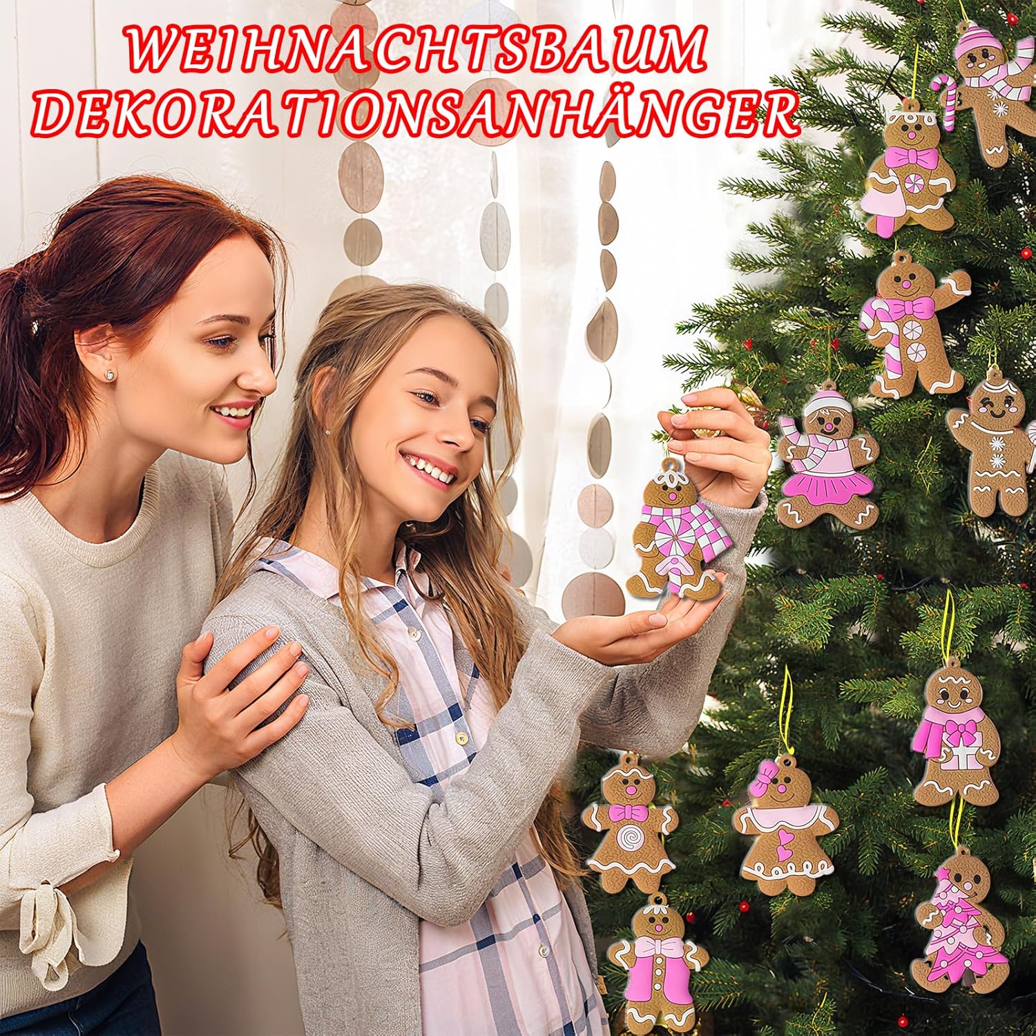 Adornos de árbol de Navidad, adornos de piruleta de azúcar de Navidad, dulce Ch - Imagen 29 de 45